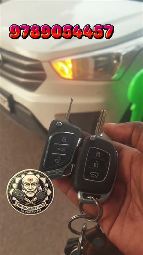 creta 2019 add flip key remote done #flipkey #hyundaicreta #lowrate #lowprice