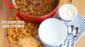 2.8K views · 14 reactions | This 8 Can Taco Soup is an easy weeknight meal that also makes for a great freezer meal! Ground beef, seasoning and 8 cans found in your pantry make up this simple and delicious soup! . Recipe: https://numstheword.com/8-can-taco-soup/ | Num's the word | Facebook