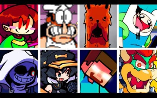 [FNF]所有人唱MEGALO STRIKE BACK