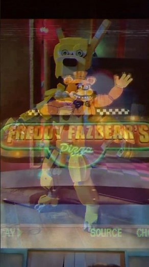 FNAF security cam #fivenightsatfreddys #lego #shorts