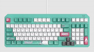 ASUS Making Hatsune Miku Headset, Keyboard, and Mouse