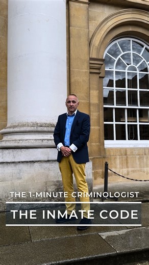Oxford Lifelong Learning on Instagram: "Do you know the inmate code? Luckily for you Departmental Tutor, John Deane-O’Keeffe, is here to talk you through it… #OxfordLifelongLearning #ChristChurch #OxfordSummerSchools #OxfordUniversity #Oxford #ChristChurchOxford #OxfordCriminology #Psychology #Criminology"