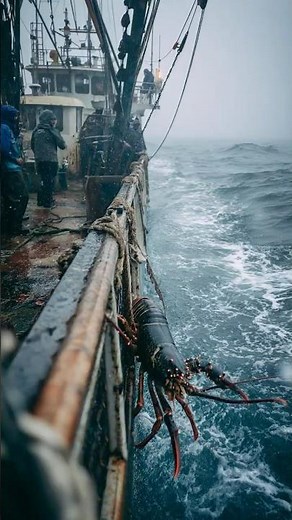 MASSIVE 5-Foot Lobster Caught Off Canadian Coast