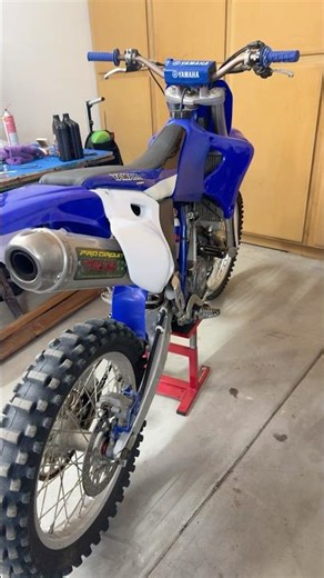 Got the new plastics on the yz426f