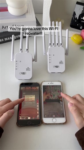 Boost your Wi-Fi and send it across your entire house or office with this simple fix. Hit that orange cart below to check out the different brands of band boosters.📶 #wifi #wifibooster #TikTokShopBlackFriday #TikTokShopCyberMonday #spotlightfinds