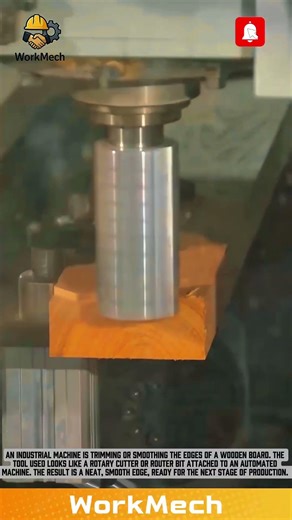 Automatic Wood Edge Cutting Machine | Smooth & Neat Process #machine #tech #workmech