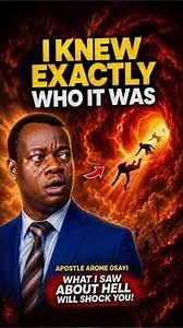 HOW I WENT TO HEAVEN FOR 8 HOURS — WHAT I SAW ABOUT HELL WILL SHOCK YOU | APOSTLE AROME OSAYI
