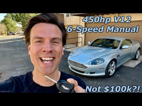 I Bought a Rare MANUAL Aston Martin DB9 Coupe (And It Doesn't Suck)!!