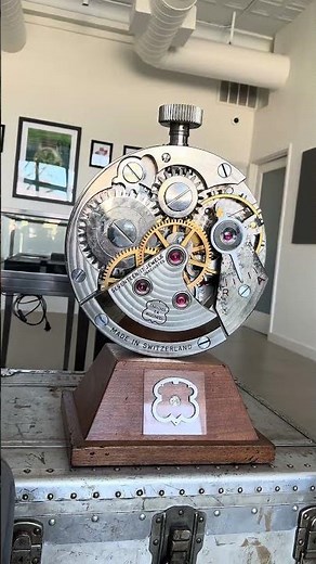 1 of 3 in the World: Giant Swiss Movement #swiss #watchmaking