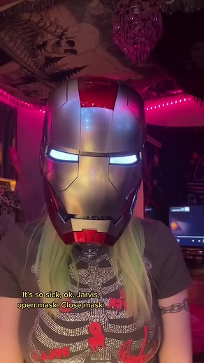😮🔥 Very cool Iron Woman !!! #ironman #ironmancosplay #marvelcosplay
