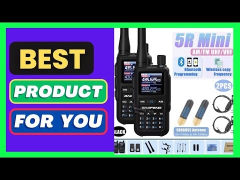 Baofeng UV 5R Mini Walkie Talkie Bluetooth Programming Frequency