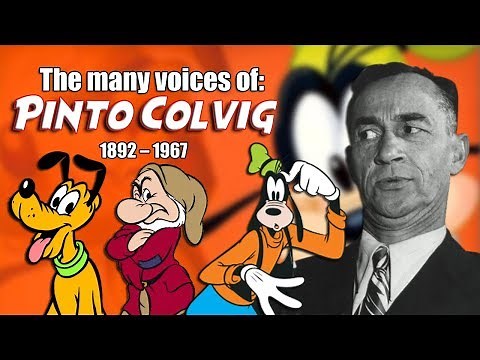 Many Voices of PINTO COLVIG (Goofy / Pluto / Popeye's Bluto AND MORE!)