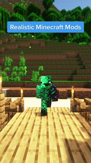 Realistic Minecraft Mods (Part 4) #mc #minecraft #mods #mcmods #minecraftmods #mod #realistic #dynamicsurroundings #visualworkbench #part4