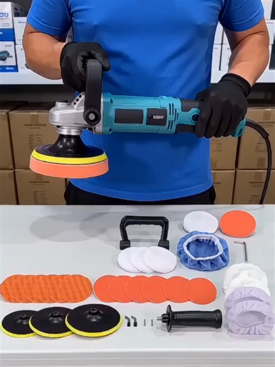 Transform Your Car Detailing with the 16 W Buffer Polisher