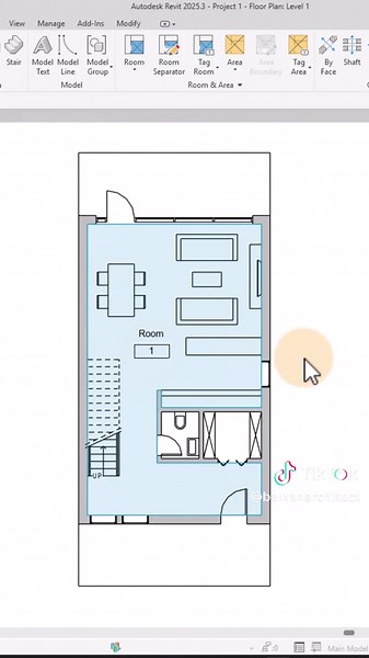 Do you use the Room separator tool in Revit? Share this with someone who has this problem! #revitplugin #architecture #autodesk #revittutorial #revittips #revit