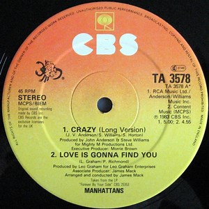 Manhattans - Crazy
