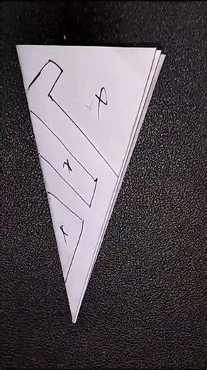 DIY snowflake ❄️diy paper cutting #shorts #viralshort #snowflakes #diy #papercraft #youtubeshorts