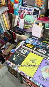 Conheça o Sebo Estação Literária e o que eu encontrei por lá! 📚