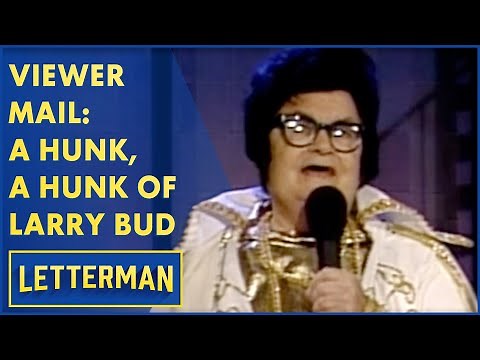 Viewer Mail: Larry "Bud Melman's Tribute To Elvis | Letterman