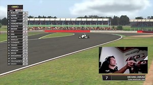 Always a good chat with the commentary team while racing. Big night tonight as we are racing at the famous Imola circuit, live right here from 8pm. | Michael Caruso