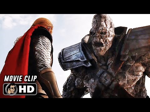 Thor Vs Stone Giant Scene | THOR: THE DARK WORLD (2013) Sci-Fi