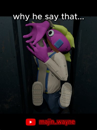 why is he even in there... #fyp #videogames #funny #foryoupage #viral #majin #angry #why #puppet #sonic #help
