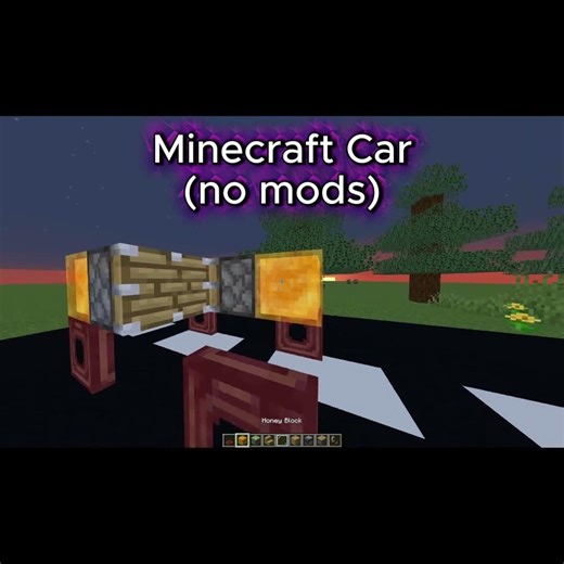 Minecraft Car without mods! ...