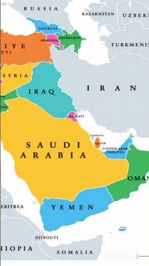 West Asian countries # world map # mapping # world geography