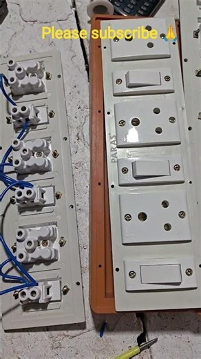 light board connection | #shorts​ | bijli board wiring | #short_video​ | bod wiring | light fitting