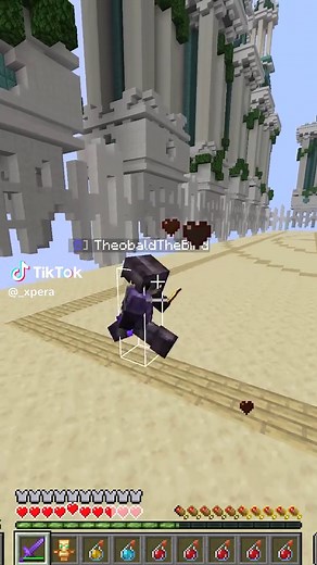 Defeating TheobaldTheBird in Minecraft PvP