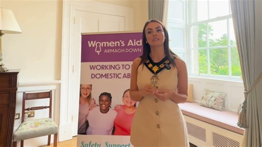 Watch below as Lord Mayor Councillor Sarah Duffy shares a little about why she selected Women's Aid ArmaghDown as the charity for her term in office. Throughout the year several fundraisers will take place to support the charity and raise awareness about the critical support Women’s Aid provides. Read more 👉 https://bit.ly/3zOtKKZ | Armagh City, Banbridge & Craigavon Borough Council
