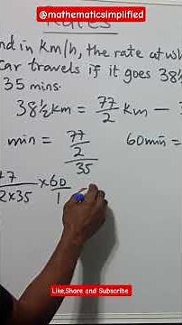 How to calculate Average Speed