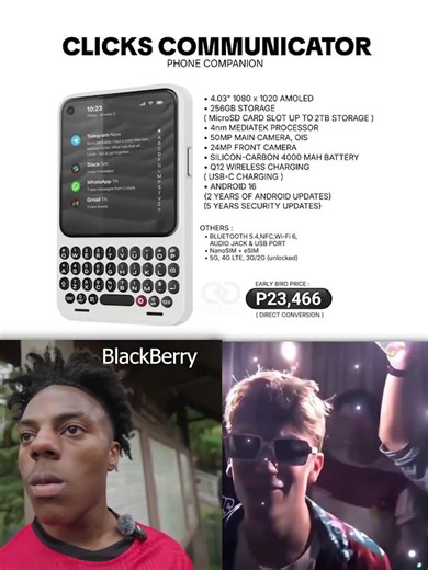 Clicks Communicator Phone Companion: Specs, Features & Price