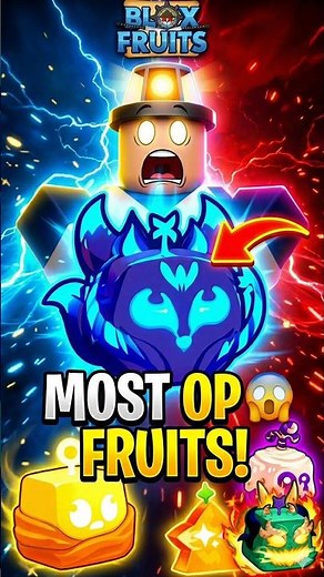 Top 5 MOST OP Fruits in Blox Fruits 😱 (You’re Using Wrong One!) #roblox #bloxfruits #shorts