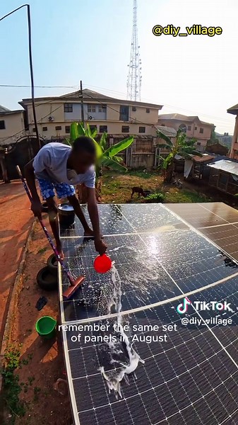 Clean Solar Panels Boost Energy Production by 15%