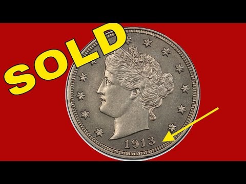 Coin collecting rare coins! 1913 V Nickel!