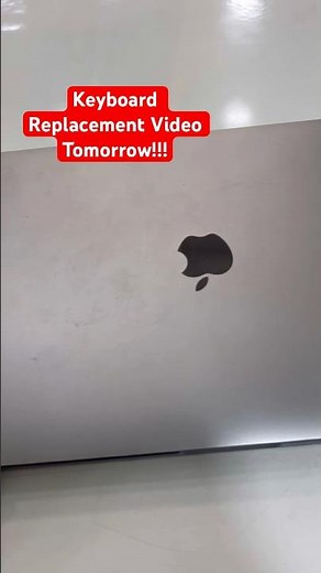 MacBook Pro keyboard Replacement video tomorrow #apple #repair