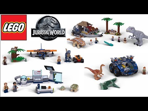 4 LEGO Jurassic World 2020 summer sets!