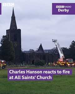 "A great sacred Grade 1 place of sanctuary and worship for people of Derbyshire, lost." All Saints' Church in Mackworth has a very special place in Charles Hanson's heart ❤️ 🔈 Listen back to the full chat here: bbc.in/DerbyListenLive | BBC Derby