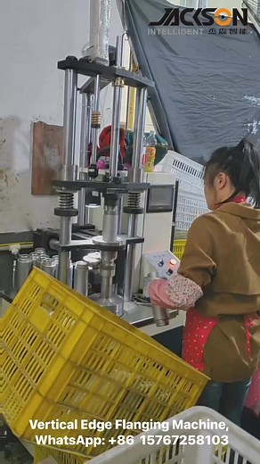 1.4K views | Vertical Edge Flanging Machine, WhatsApp: +86 15767158103. Shantou Jackson Intelligent Machinery Co., Ltd. is a China leading machine manufacturer of stainless steel bottle, cookware, cutlery, lunchbox, GN pan, glass lid, sieve and sink. We provide:1. A-Z production solution2. Turn-key auto production line3. High-quality machinery 4. Professional after-sales service & technical support 5. Professional training & guidance | Jason Chen | Facebook