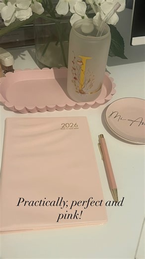 Finally! I bought one of these a5 Week to view diaries last year and it was the perfect work planner. Compact, wipeable cover and cute. Last year I had a white one. This year they came in pink! Issue was finding one! This ones cover is a little crinkled but it has taken me weeks to find any in pink, so its here to stay! @bigwaustralia #organised #planner #planneraddict #diary #planneradductsaustralia | The Organised Nests