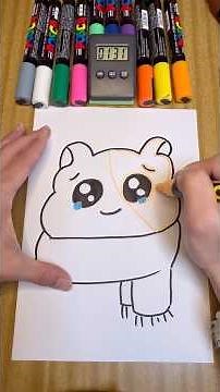 Drawing a Cute Hamster in 5 Min