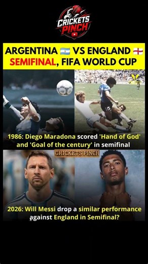 Diego Maradona scored HAND OF GOD and GOAL OF THE CENTURY in semifinal #maradona #fifaworldcup
