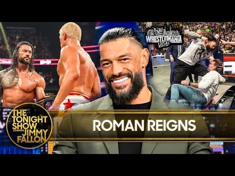 |☝️Roman Reigns FULL INTERVIEW: JIMMY FALLON SHOW & TMZ - BRUTALISED CM Punk & Cody Rhodes | (HINDI)