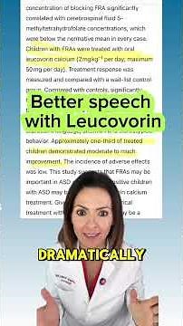 Folate receptor antibodies, leucovorin, dairy, and autism #holisticpediatrics #holisticpediatrician
