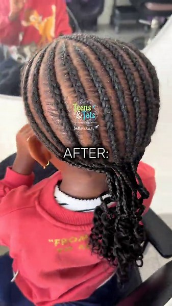 Kids Friendly Hair Salon Styles in Table View