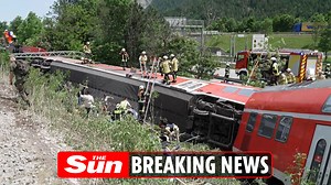 Four killed & several seriously injured after train crashes in Germany