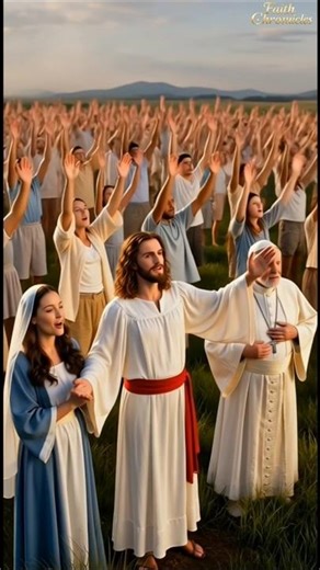 Patterns of Light in the Sky ✨ A Massive Worship of Unity