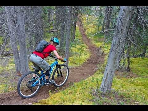 Carcross Yukon mountain biking - Summer 2017