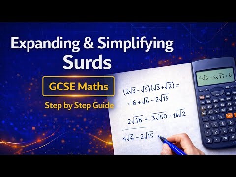 Master Expanding & Simplifying Surds | Easy Step by Step Guide (GCSE Maths)